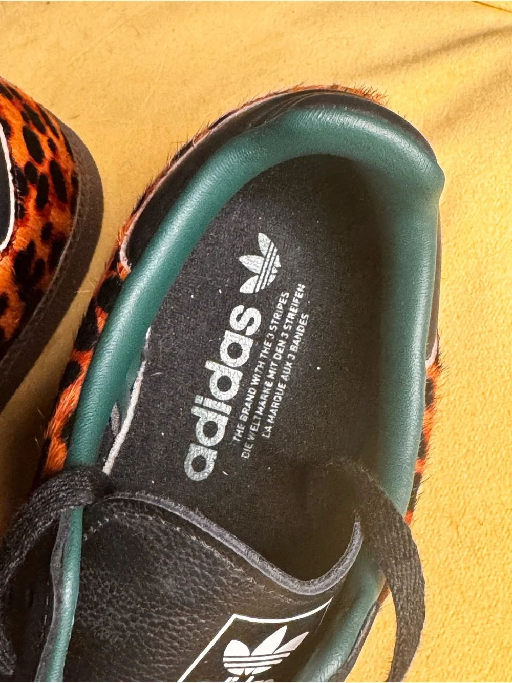 adidas Women’s Leopard Print Samba Sneakers - Picture 5 of 8